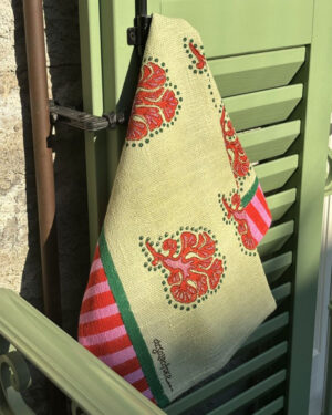 Coral Love Hand Towel