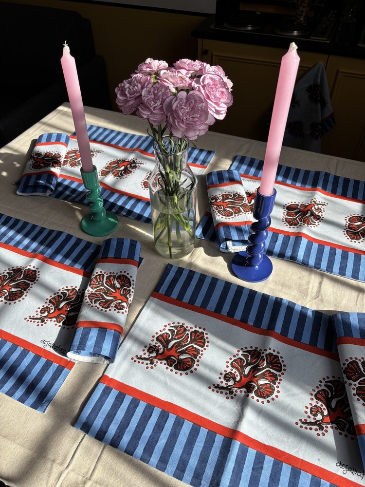 Coral Wave Placemats - Image 3