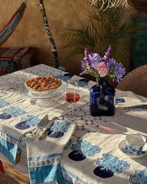 Floral Vase Runner