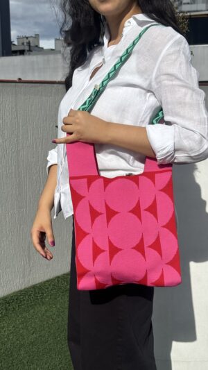 Pink Bauhaus Bag