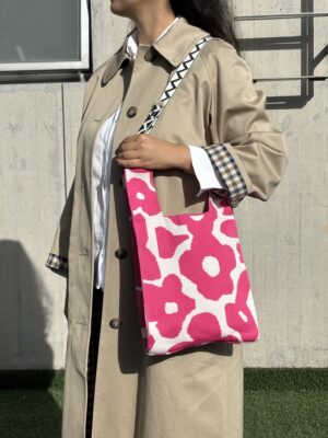 Pink Flower bag